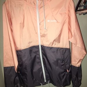Columbia wind breaker jacket